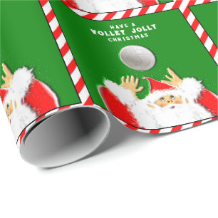 Volleyball-Feiertagsgeschenk Geschenkpapier