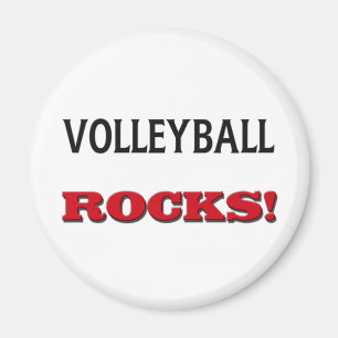 Volleyball-Felsen Magnet