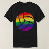 Volleyball-Flagge 2 T-Shirt (Design vorne)