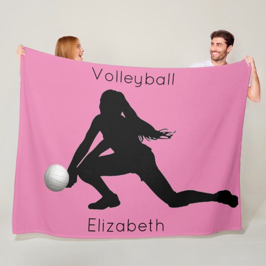 Volleyball Fleece Blanket (Beispiel)