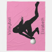 Volleyball Fleece Blanket (Vorderseite)