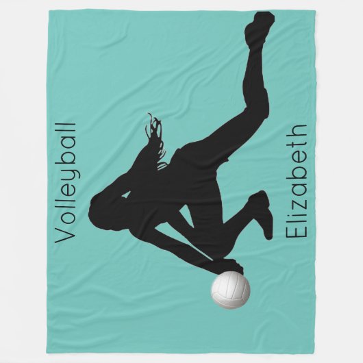 Volleyball Fleece Blanket (Vorderseite)