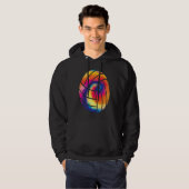 Volleyball  for Volleyball Player Tie Dye Volleyba Hoodie (Vorne ganz)