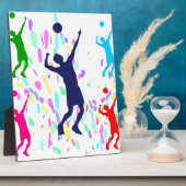 VOLLEYBALL FOTOPLATTE (Seite)