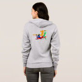 Volleyball | Frauen als Vollblutjunge Hoodie (Schwarz voll)