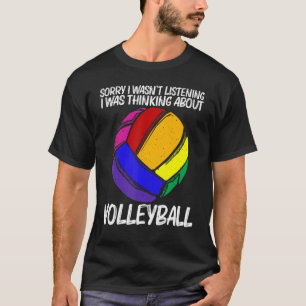 Volleyball Frauen Volleyball Sportspieler T-Shirt