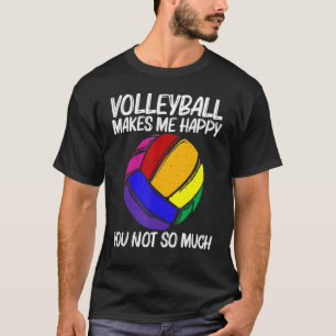 Volleyball Frauen Volleyball Sportspieler T-Shirt