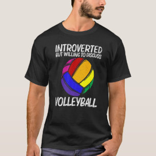 Volleyball Frauen Volleyball Sportspieler T-Shirt