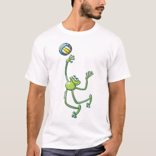 Volleyball-Frosch T-Shirt