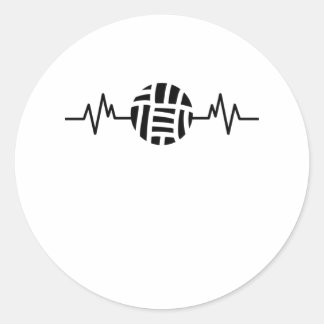 Volleyball Funny Beach Volleyball Herz Sport Gesch Runder Aufkleber