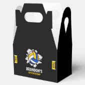 Volleyball Funny Birthday Boy Geschenkschachtel (Geöffnet)