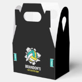 Volleyball Funny Birthday Boy Geschenkschachtel (Geöffnet)