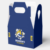 Volleyball Funny Birthday Boy Geschenkschachtel (Geöffnet)