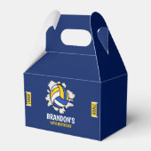 Volleyball Funny Birthday Boy Geschenkschachtel (Vorderseite)