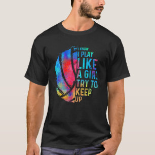 Volleyball für Frauen Mädchen Jugend Volleyball Sp T-Shirt