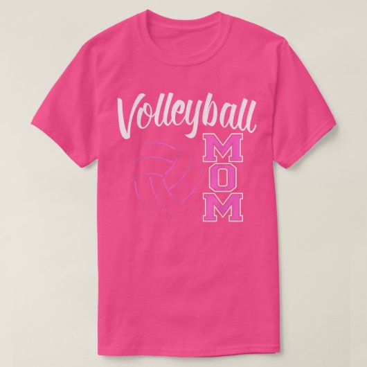 Volleyball für Frauen Volleyball-Mama im Shirt (Design vorne)