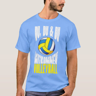 Volleyball für Trainer Spieler Geschenk 3 T-Shirt