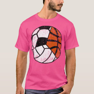 Volleyball Fußball Basketball Spieler Ball Spinne T-Shirt