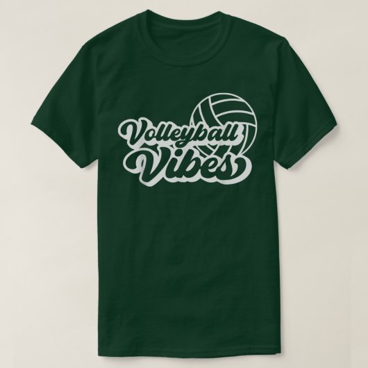 Volleyball Game Day Vibes Volleyball Season For Me T-Shirt (Design vorne)