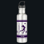 Volleyball Geburtstagsgeschenk, Volleyball Girl Pl Edelstahlflasche<br><div class="desc">Volleyball Geburtstagsgeschenk,  Volleyball Girl Player Edelstahl Wasserflasche,  Edelstahl,  Volleyball Geschenke,  personalisiert,  finden Sie eine große Auswahl an personalisierten Mannschaftsfarben Volleyball,  Basketball,  Fußball,  und andere athletische Teamgeist Geschenke für Mädchen und Jungen.</div>