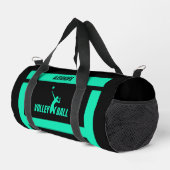 Volleyball Geburtstagsgeschenk, Volleyball-Spieler Duffle Bag (Rechte Ecke)