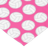 Volleyball Geburtstagsparty Tischdecke (Schrägansicht)