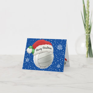 Volleyball gefaltete Grußkarte Karte