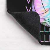 Volleyball-Gefärbte Krawatte Mousepad (Ecke)