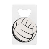 Volleyball Geldbeutel Flaschenöffner (Rückseite)