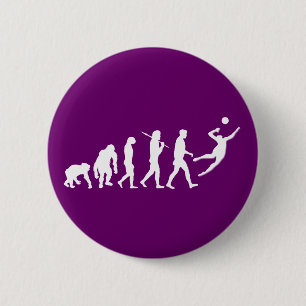 Volleyball-Geschenk Button