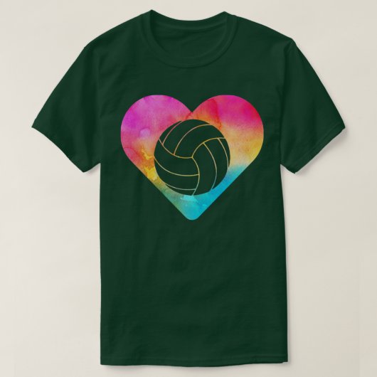 Volleyball-Geschenk für Mädchen T-Shirt (Design vorne)