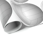 Volleyball Geschenkpapier (Rolleneckpunkt)