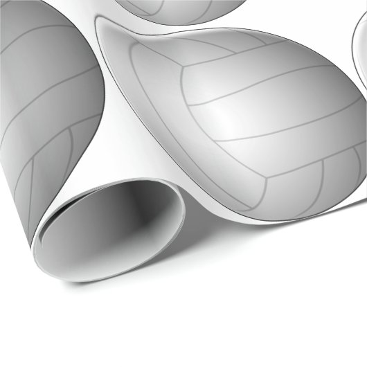 Volleyball Geschenkpapier (Rolleneckpunkt)