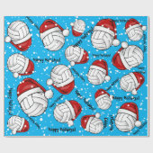 Volleyball Geschenkpapier (Flach)
