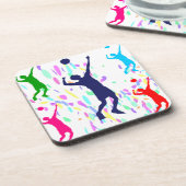 VOLLEYBALL GETRÄNKEUNTERSETZER (Linke Seite)