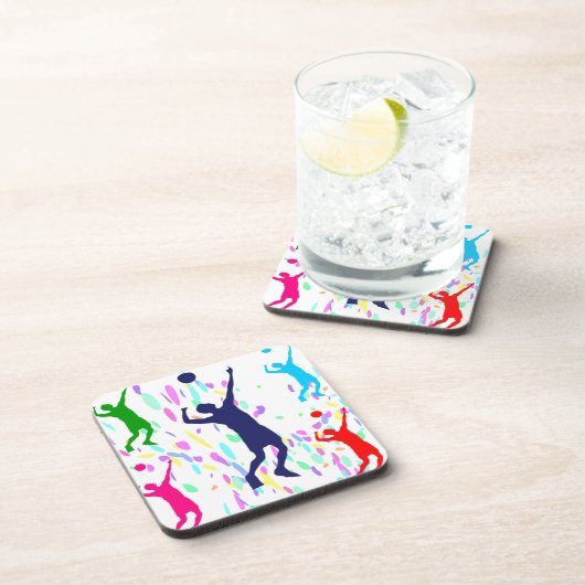 VOLLEYBALL GETRÄNKEUNTERSETZER (Rechte Seite)