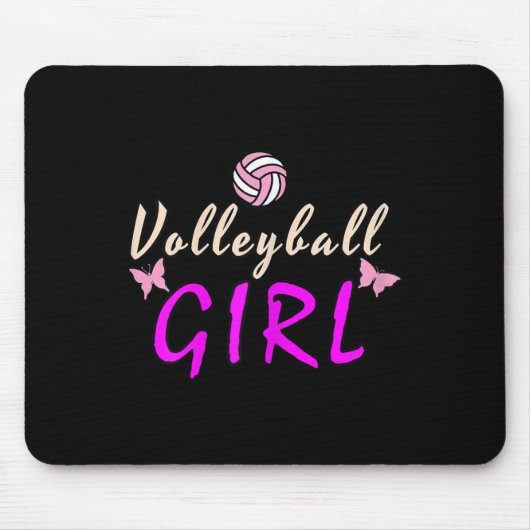 Volleyball Girl Mousepad (Vorne)