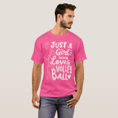 Volleyball Girl T-Shirt (Vorne ganz)