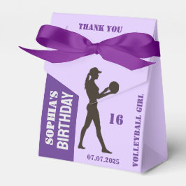 Volleyball Girl, Volleyball-Spielgeschenk, Geburts Geschenkschachtel