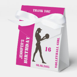 Volleyball Girl, Volleyball-Spielgeschenk, Geburts Geschenkschachtel