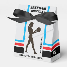 Volleyball Girl, Volleyball-Spielgeschenk, Geburts Geschenkschachtel