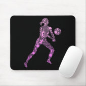 Volleyball Girl Women Youth Player 7 Mousepad (Mit Mouse)