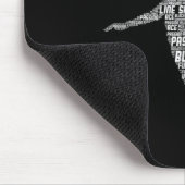 Volleyball Girl Women Youth Player Mousepad (Ecke)