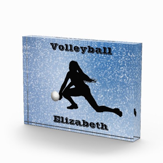 Volleyball Glam Fotoblock (Rechts)