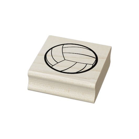 Volleyball Gummistempel (Stempel)
