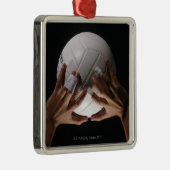 Volleyball-Hände Ornament Aus Metall (Rechts)