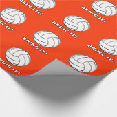 Volleyball: Holen Sie ihn! Geschenkpapier (Ecke)