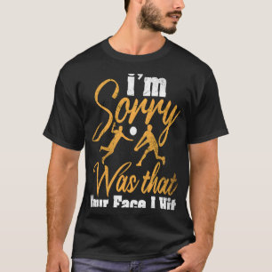 Volleyball Ich bin leider war, dass Ihr Gesicht ic T-Shirt