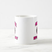 VOLLEYBALL IM PINK UND IM SCHWARZEN KAFFEETASSE (Mittel)