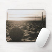Volleyball im Sand Mousepad (Mit Mouse)